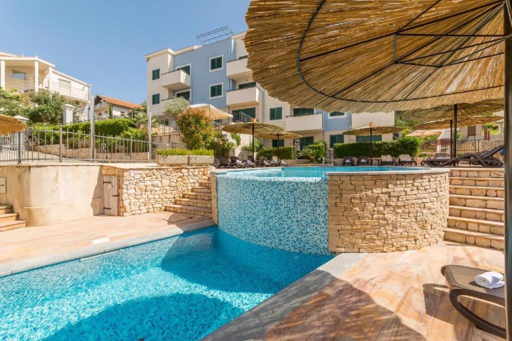 Trogir, Villa Salena, Residenz Ciovo Pearl, Slatine, Island Ciovo, Split Extérieur photo